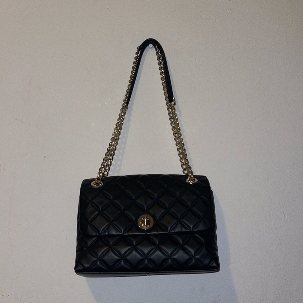 kate spade smoothed quilted flap purse